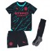 Manchester City Erling Haaland #9 Replika Babytøj Tredje sæt Børn 2023-24 Kortærmet (+ Korte bukser)